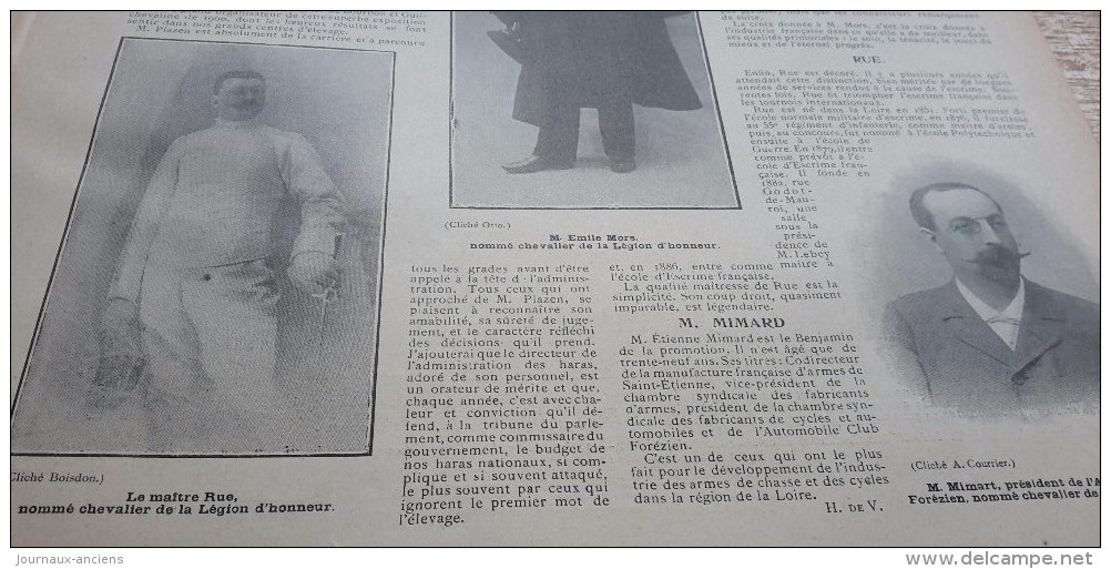 1902 COUPE GORDON BENNETT - VAUTRAIT DE TARDAIS - POIDS HALTERES - SANTOS-DUMONT CAP SAINT MARTIN - HISTOIRE DU MUSCLE