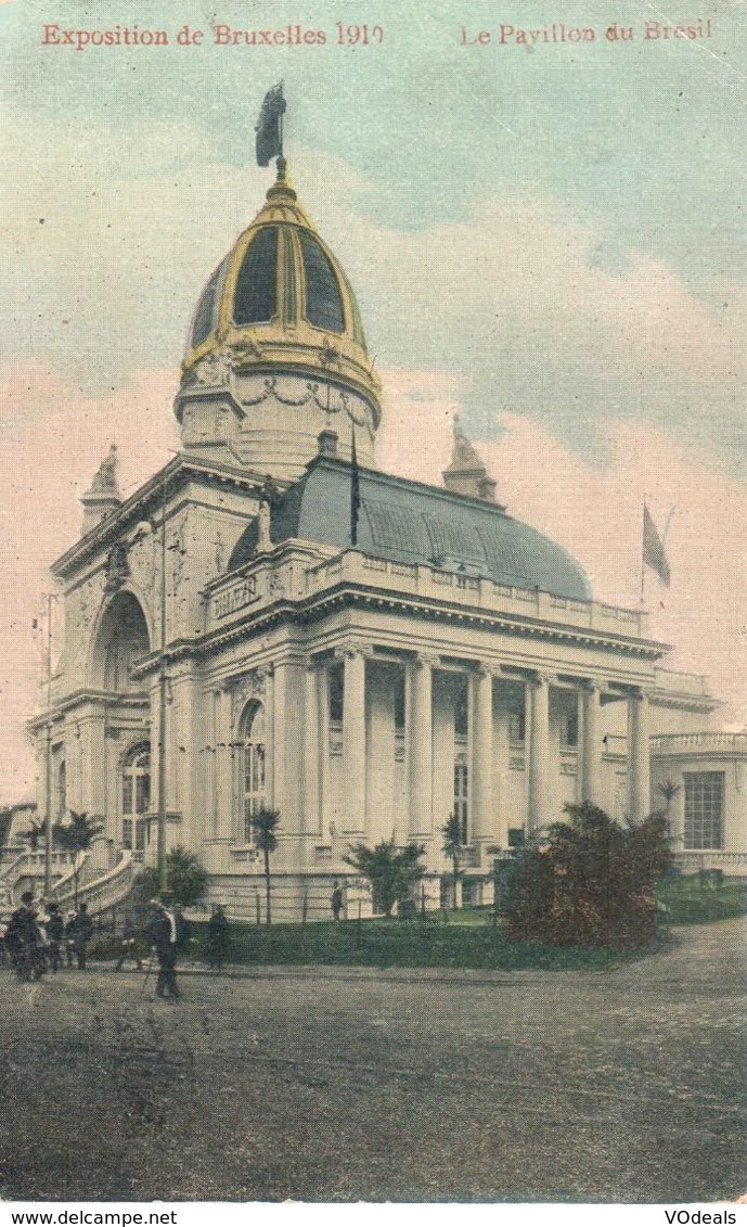 Bruxelles - CPA - Brussel - Exposition 1910 - Pavillon Du Bresil - Expositions Universelles