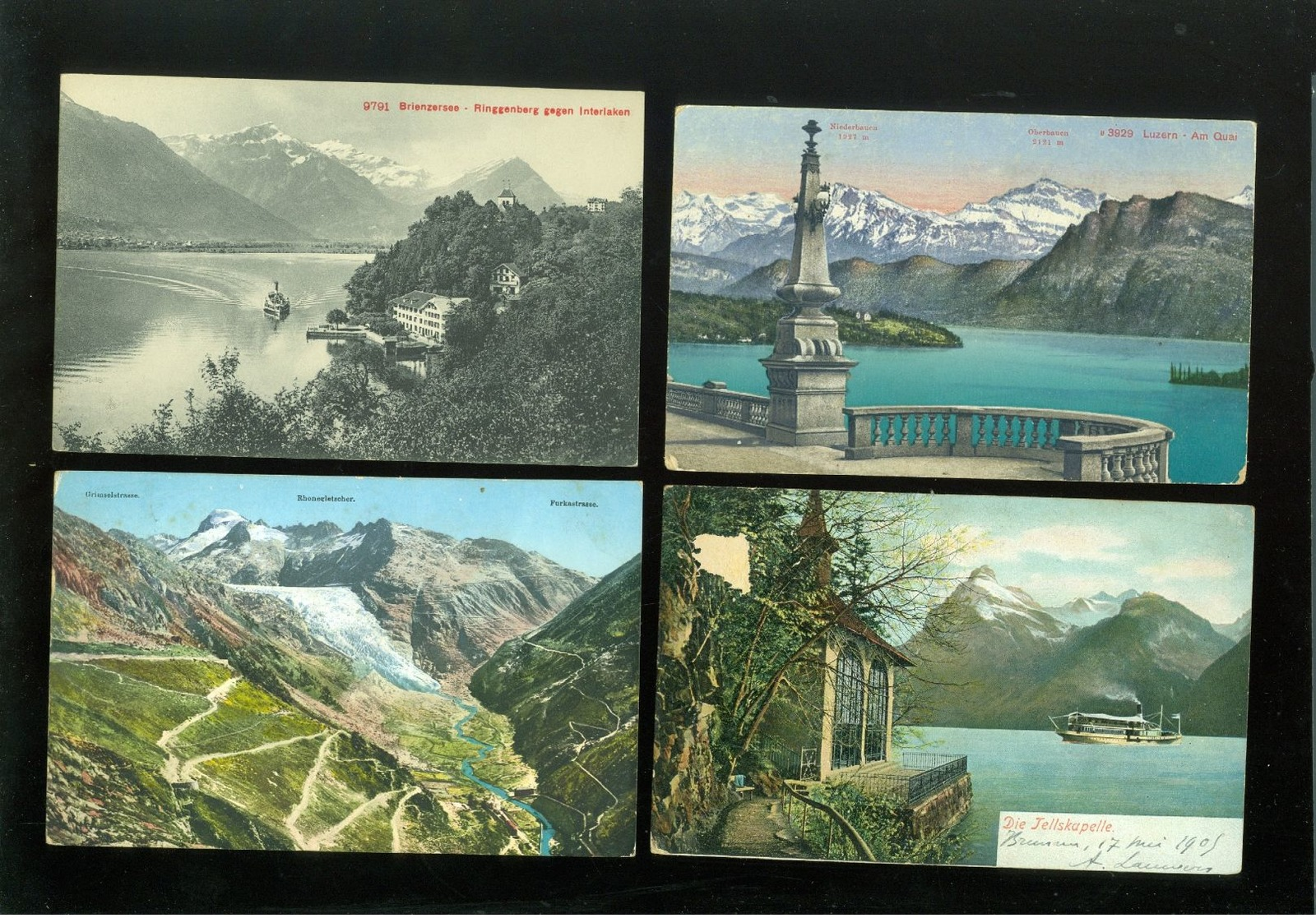 Lot De 60 Cartes Postales Anciennes De Suisse ( Drouille )    Mooi Lot Van 60 Oude Postkaarten Van Zwitserland ( Brol ) - 5 - 99 Cartes