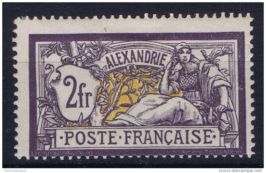 Alexandrie Yv 32a  Violet Foncé  MH/* Flz/ Charniere - Neufs