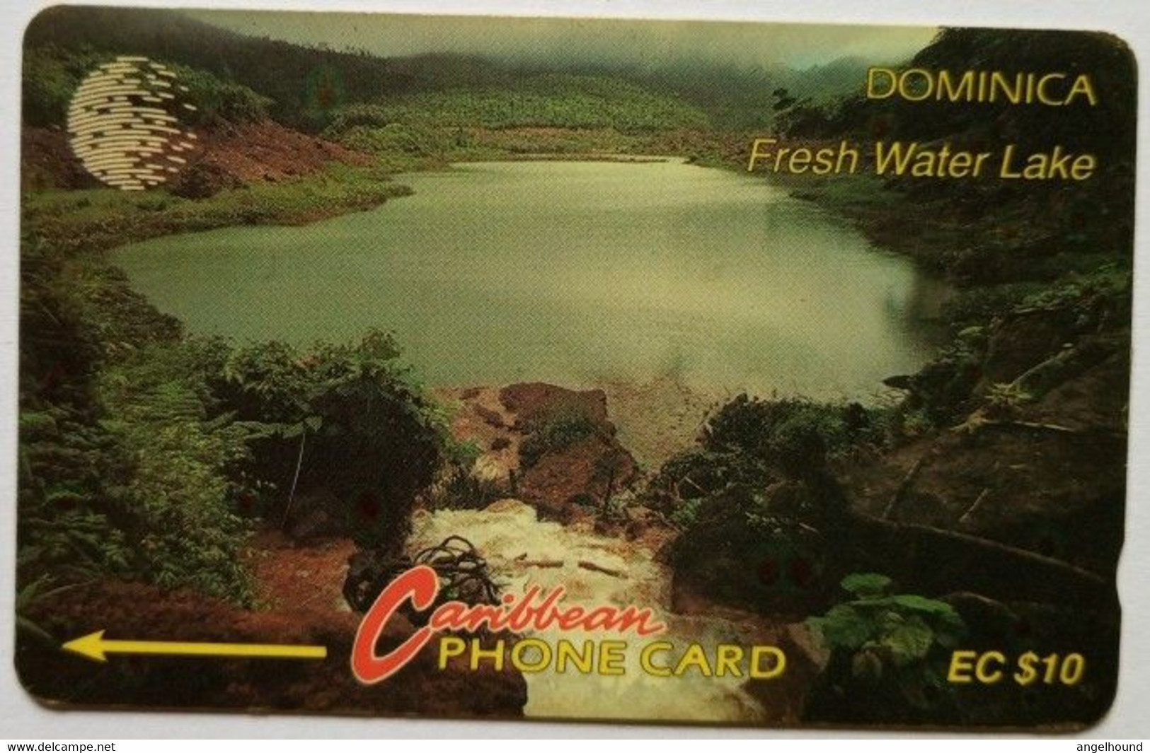 Dominica 6CDMB EC$10 "Fresh Water Lake " - Dominica