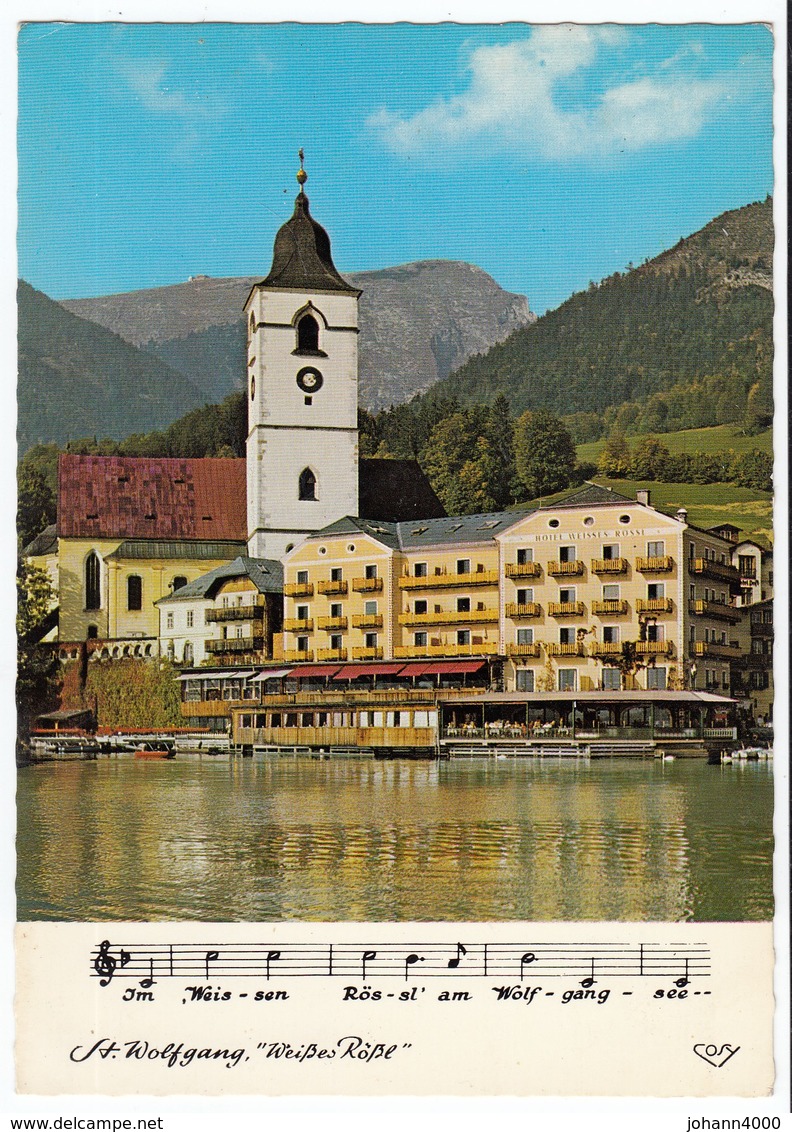 Salzburg Salzkammergut St.Wolfgang Hotel Weißes Rößl Und Schafberg - Sonstige & Ohne Zuordnung