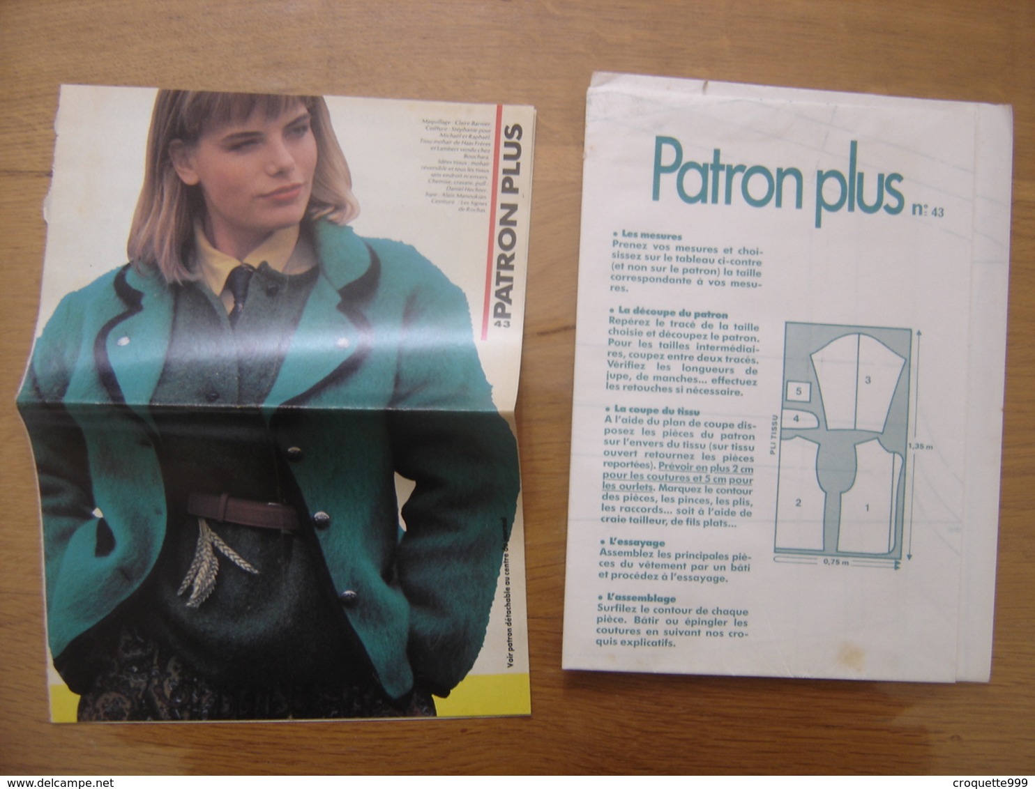 Patron Plus Patroon 43 MODE Vintage FASHION - Patterns