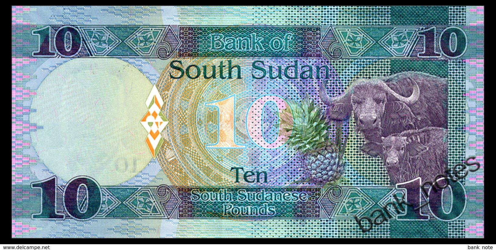 SOUTH SUDAN 10 POUNDS 2016 Pick 12b Unc - Simbabwe