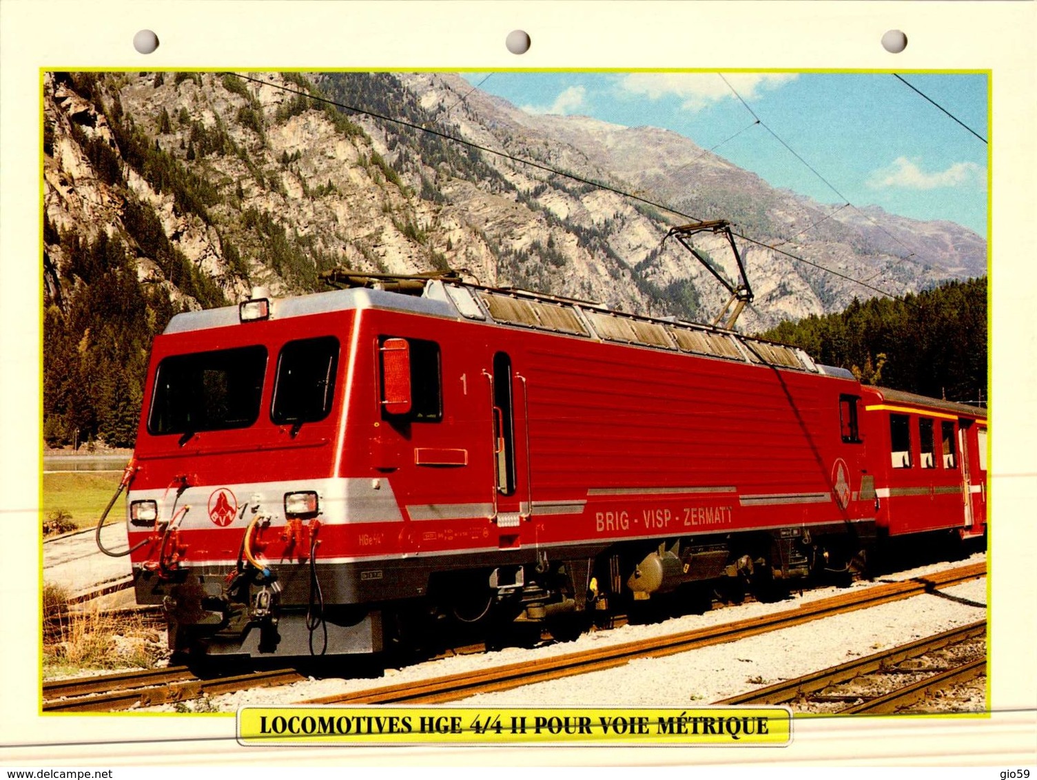 20 Fiches techniques de Locomotive,LOT1 4/