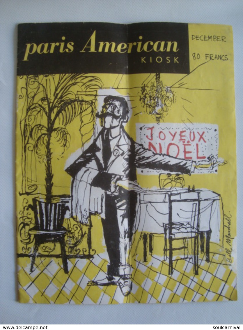 PARIS AMERICAN KIOSK (DECEMBER 1954 APROX.) - FRANCE. 32 PAGES. - Viajes/Exploración