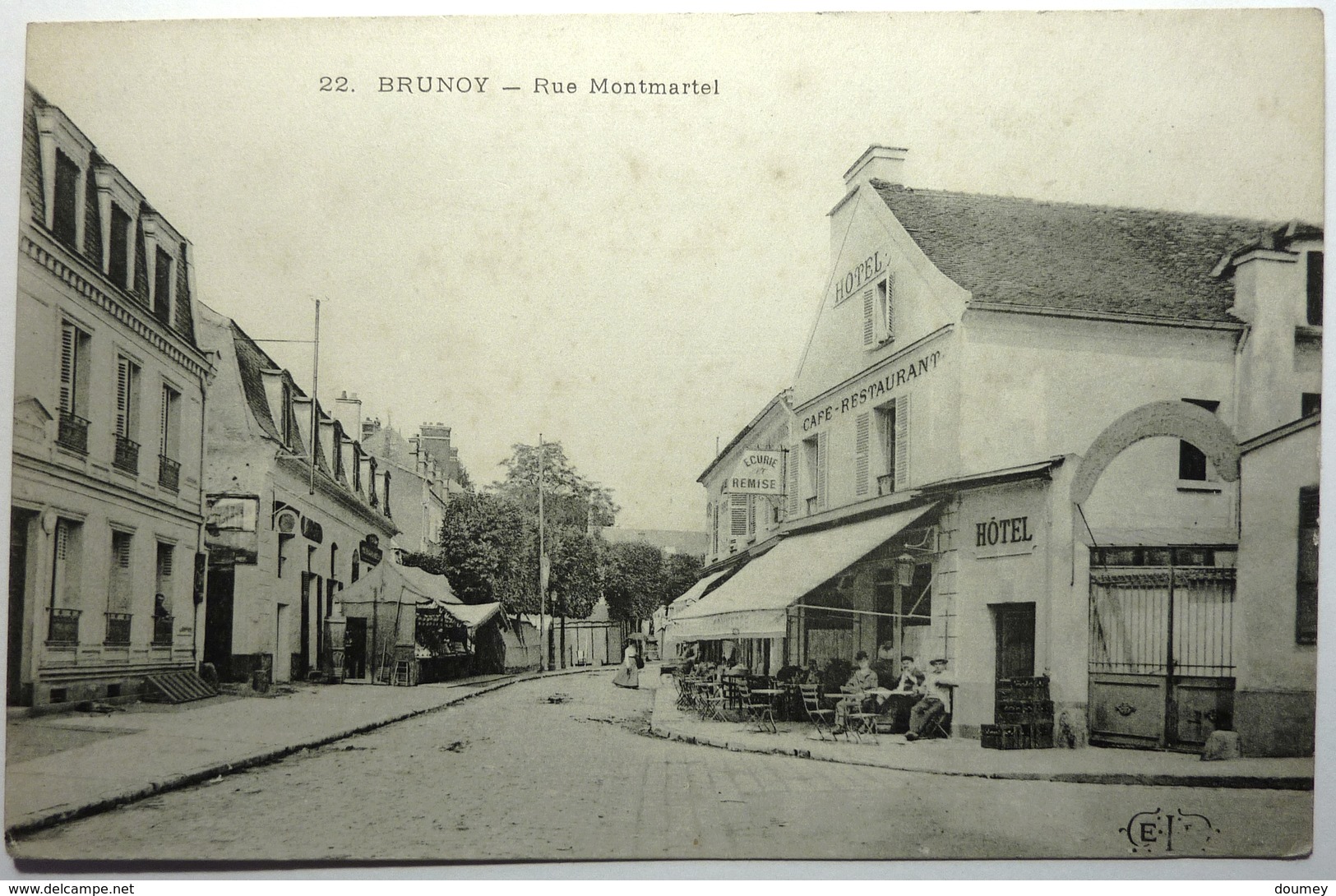 RUE MONTMARTEL - BRUNOY - Brunoy