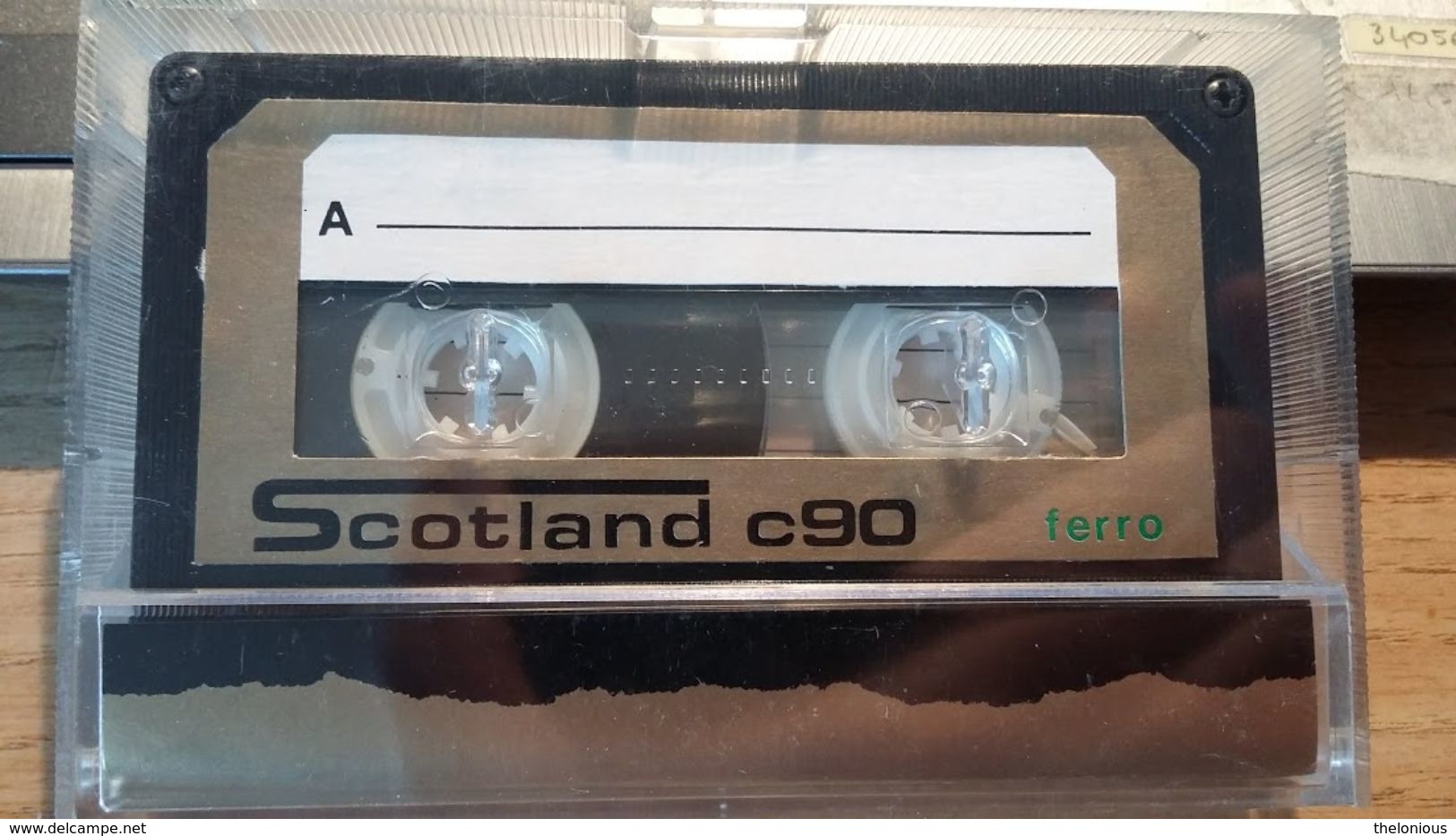 # Audiocassetta Scotland C90 Ferro Usata Una Sola Registrazione - Cassette