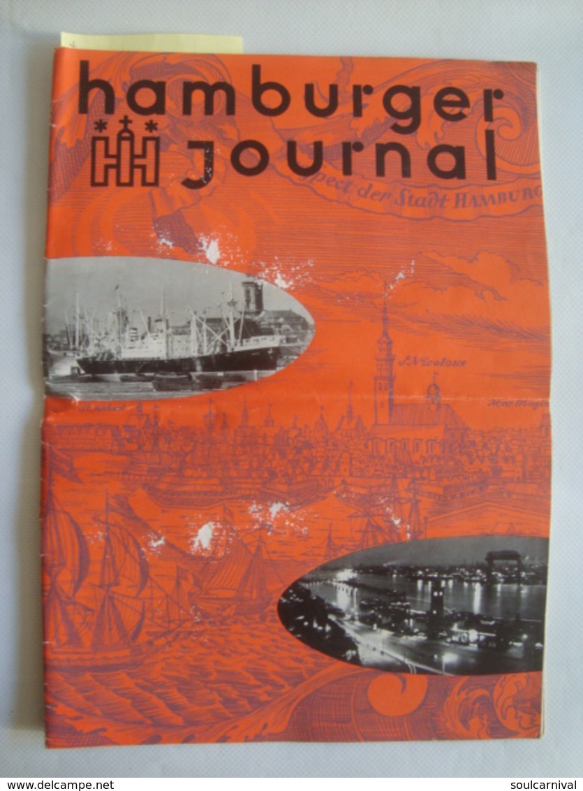 HAMBURGER JOURNAL Nº. 11 1955. - Loisirs & Collections