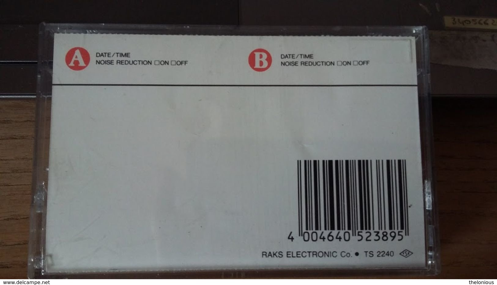 # Audiocassetta RAKS SX 90 Usata Una Sola Registrazione - Cassette