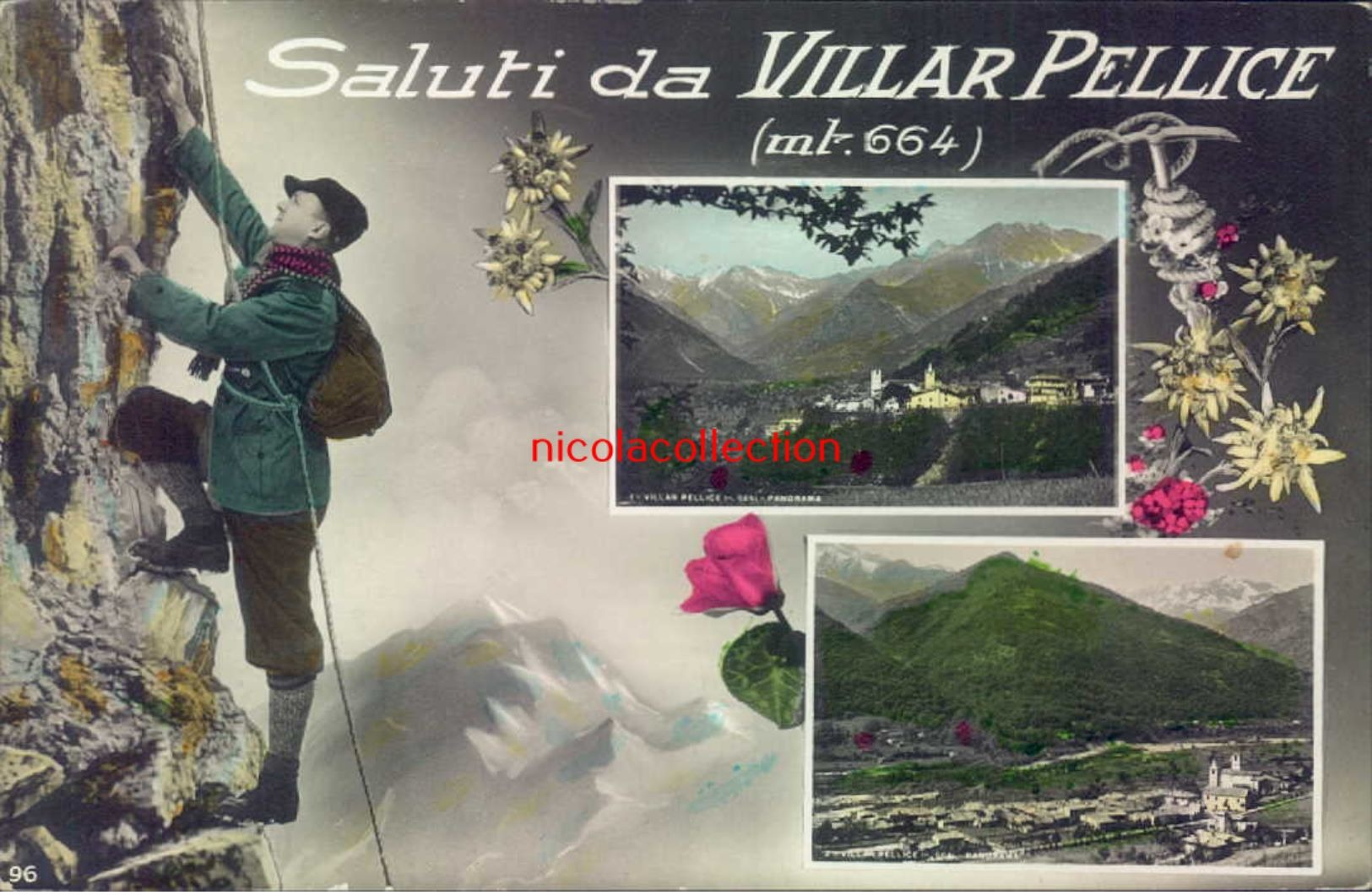 H282 - Saluti Da Villar Pellice - Torino - 1940 - Altri & Non Classificati