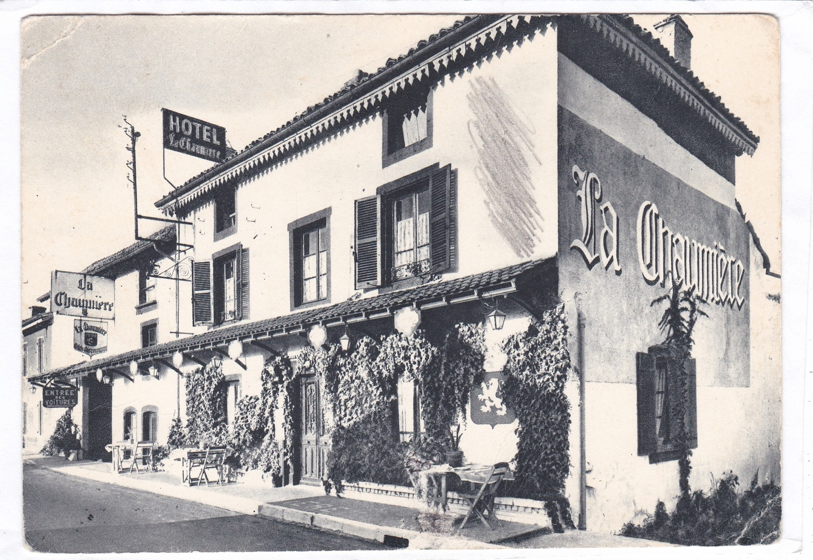 Hôtel Restaurant La Chaumiére .  André  MAILLARD. Propriétaire  - ST-OYEN  -  MONTBELLET - Autres & Non Classés