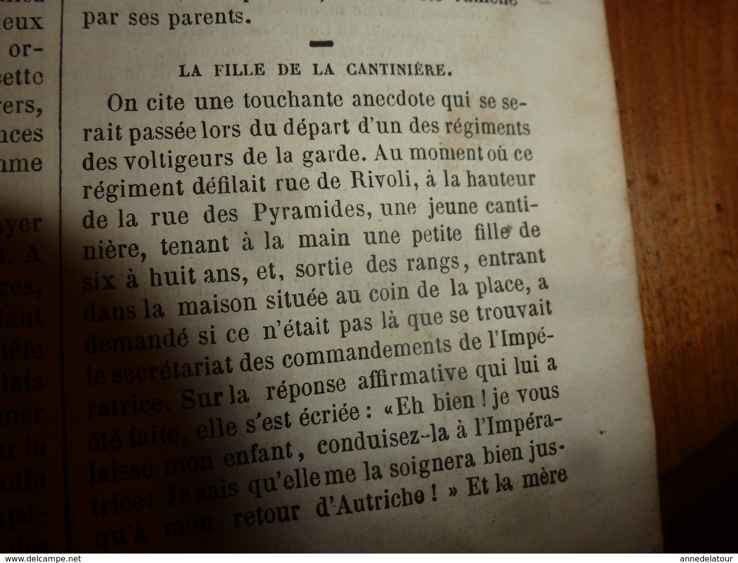 1859 LE VOLEUR: Venise -St Geoges Majeur;Le Piémont;Courrier d'Italie (il manto della religione non è inquesto tanto...