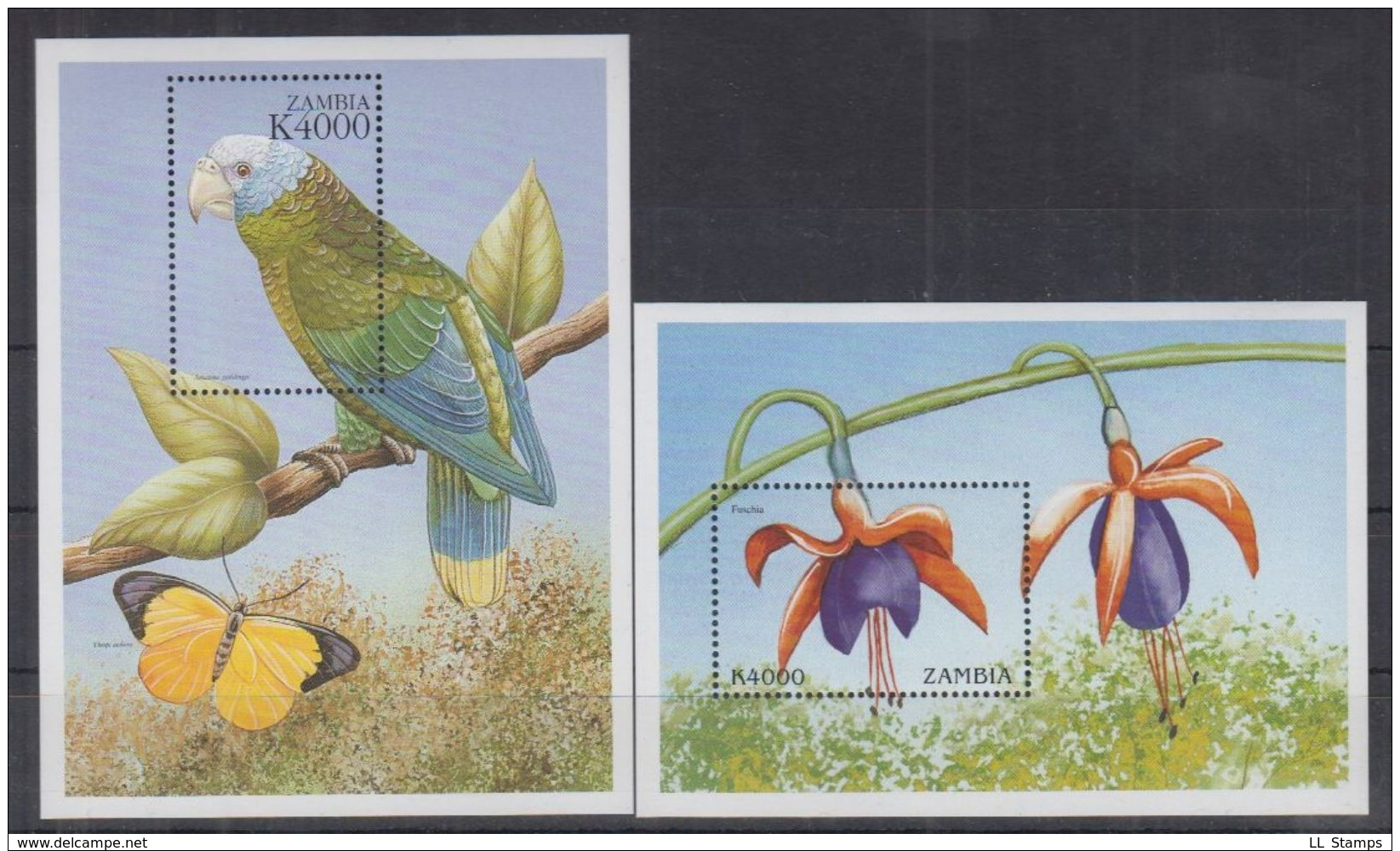 M06. Zambia - MNH - Animals - Birds - Autres & Non Classés