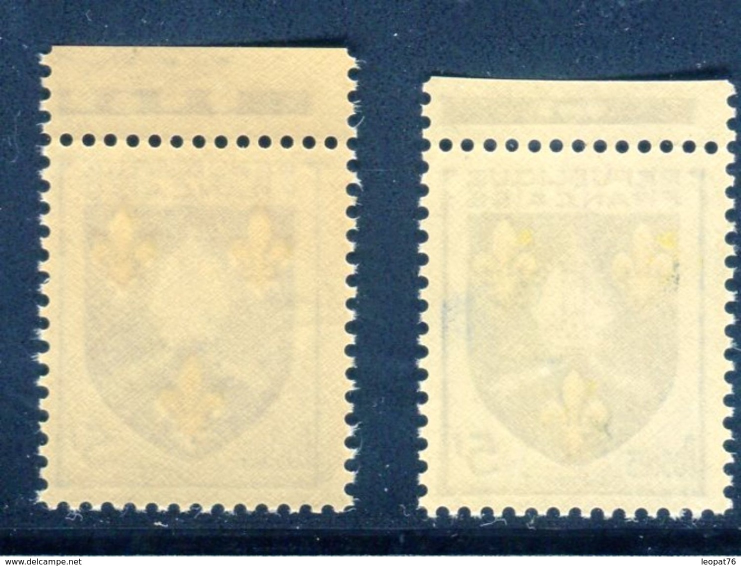 France - N° 1005 ,1 Exemplaire  Bleu Extra Pâle + 1 Normal, Neufs Luxes - Ref V477 - Neufs