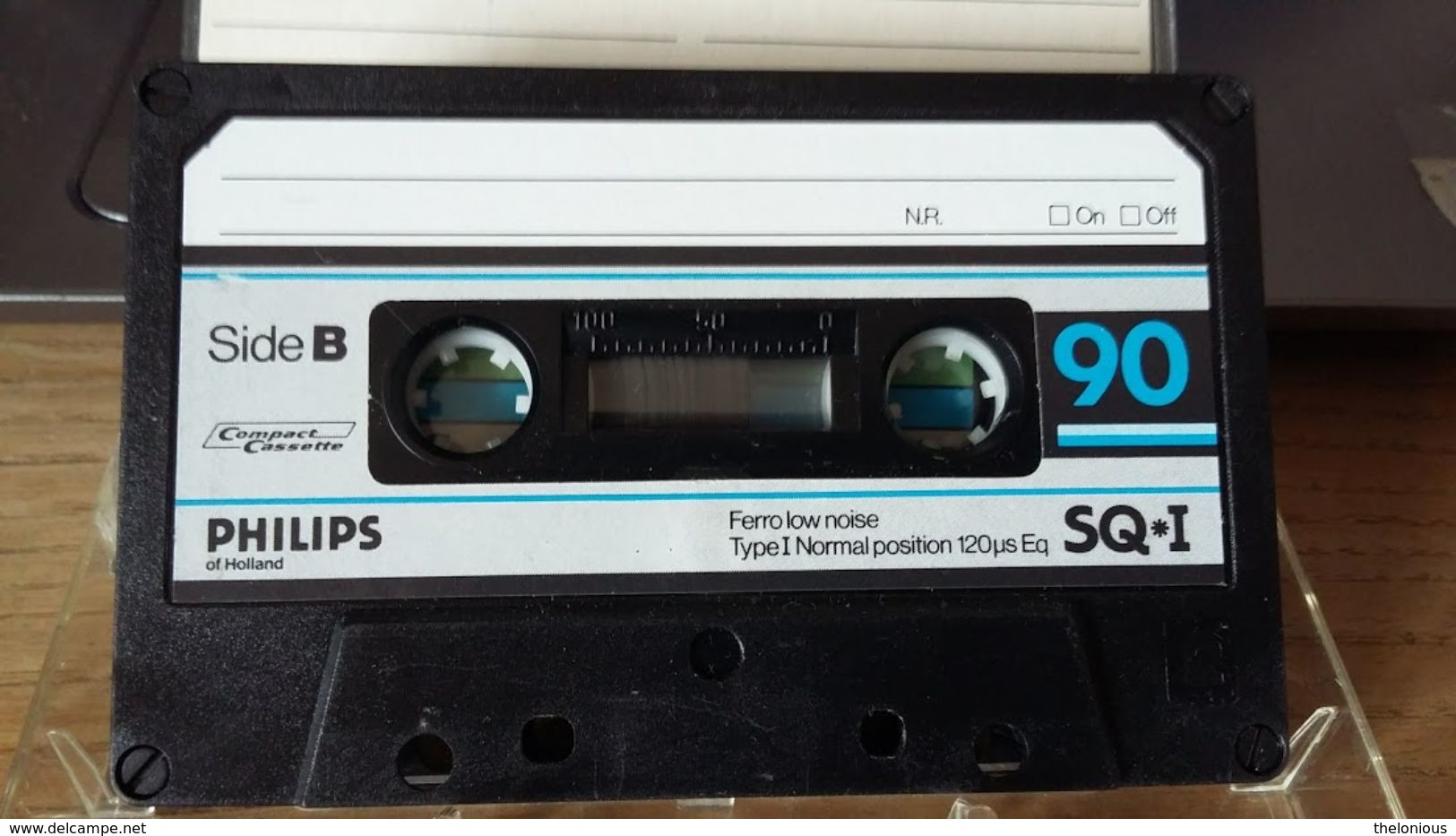 # Audiocassetta PHILIPS SQ I 90 Usata Per Una Sola Registrazione (n.08) - Cassettes Audio