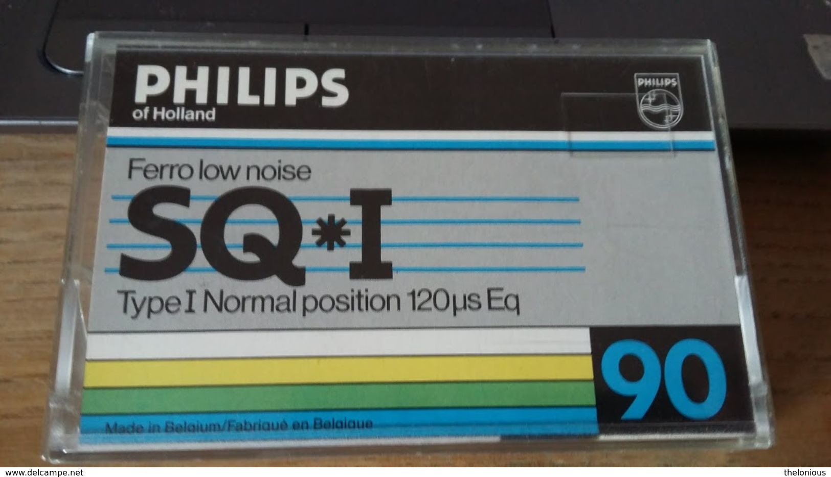 # Audiocassetta PHILIPS SQ I 90 Usata Per Una Sola Registrazione (n.08) - Cassettes Audio