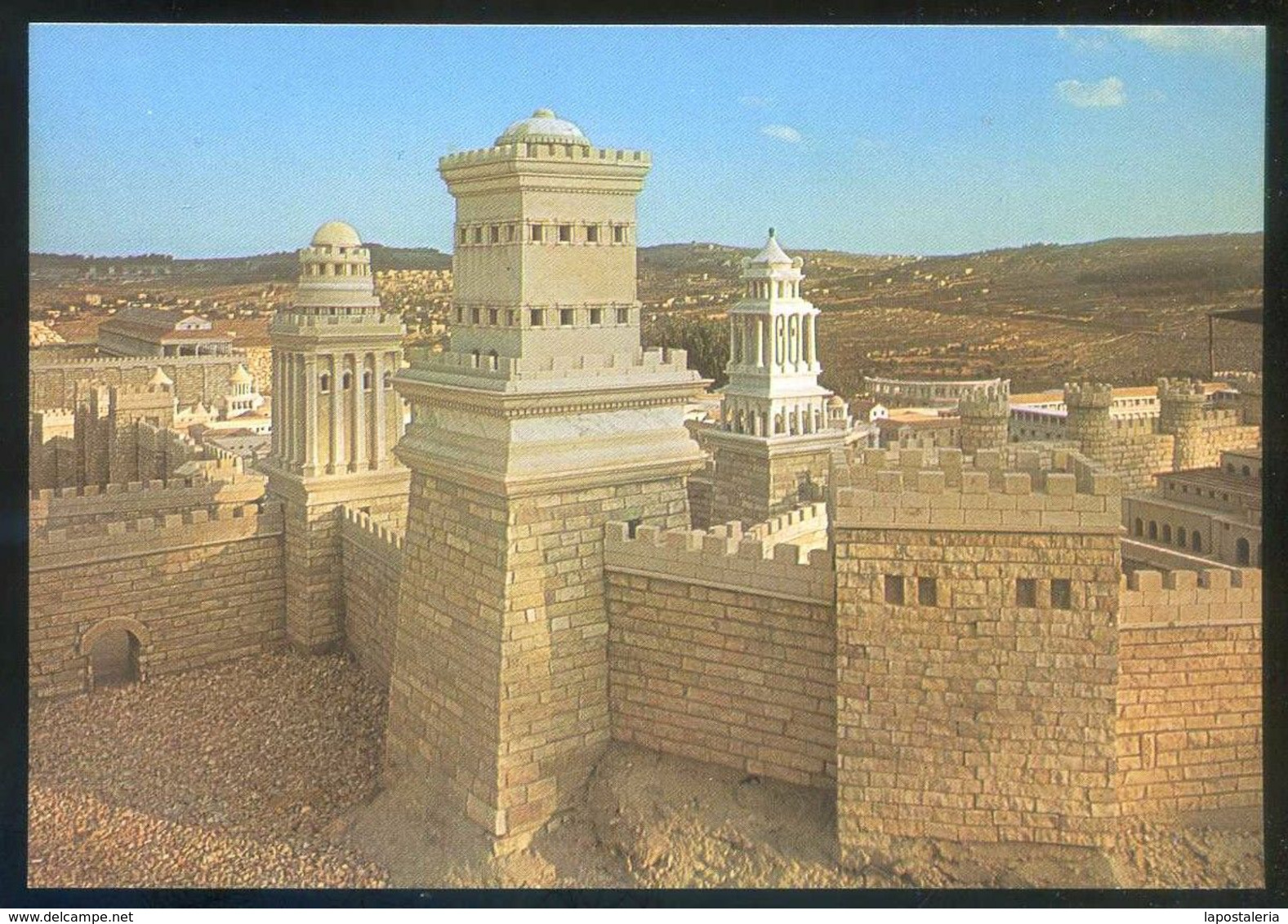 Palestina. *Ancient Jerusalem Model...* Ed. Holy-Land Corp. Inc. Lote 10 diferentes. Nuevas.