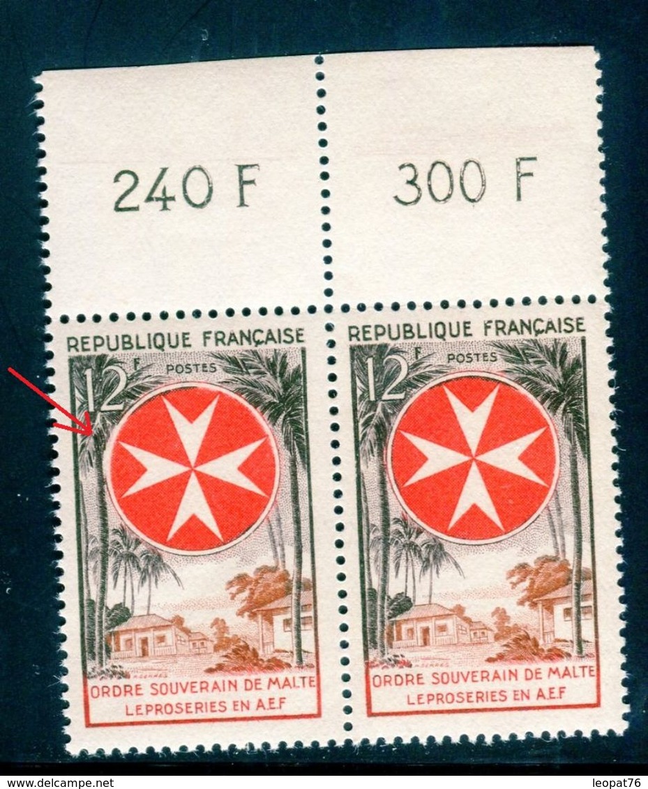 France - N° 1062 ,1 Exemplaire Cercle Déformé Tenant à Normal - Ref V502 - Unused Stamps
