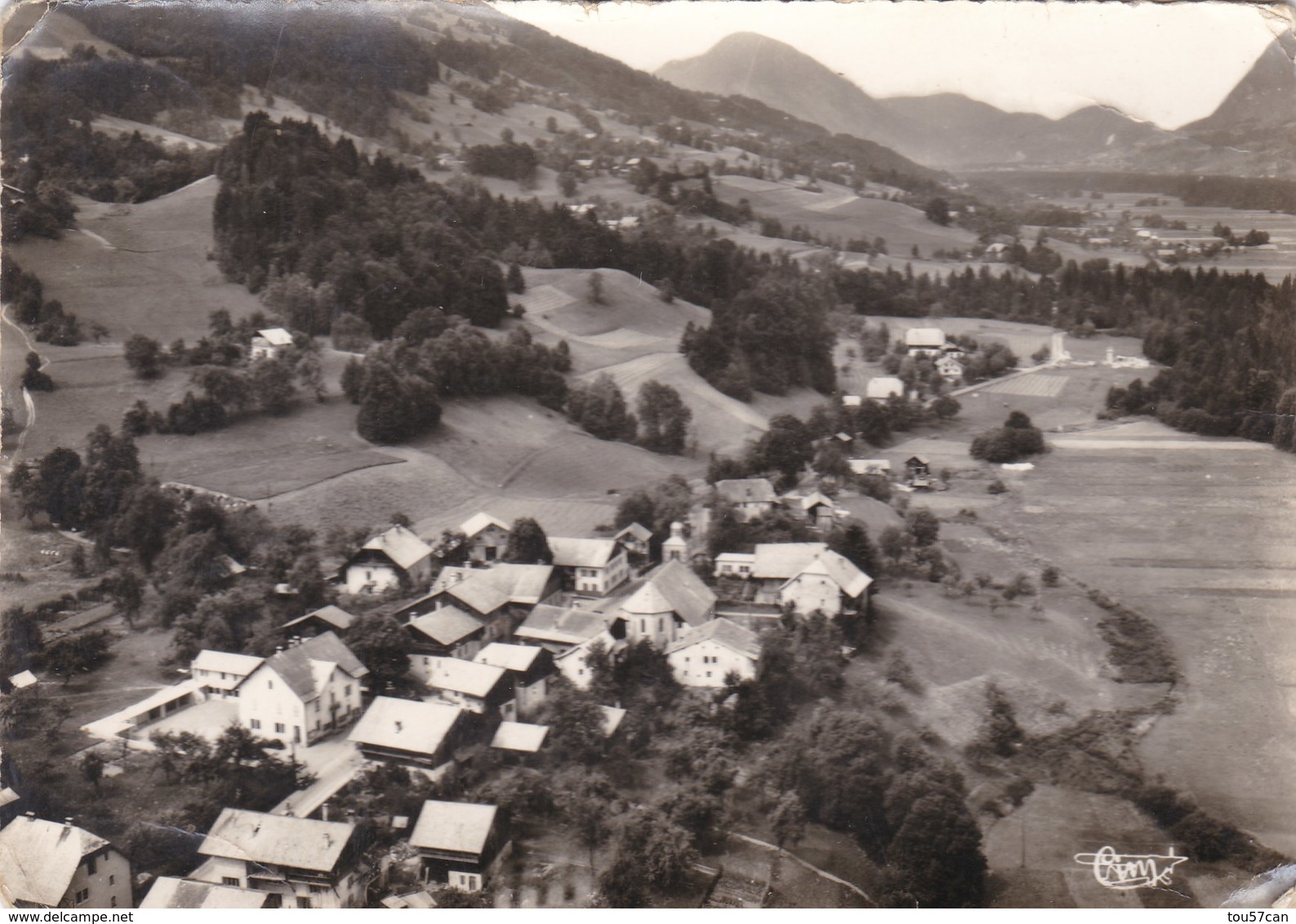 MORILLON - HAUTE SAVOIE -  (74)  -  CPSM DENTELÉE 1960. - Autres & Non Classés