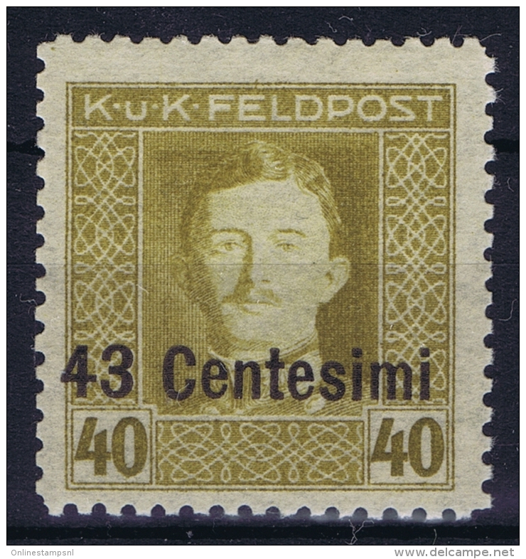 Austria Feldpost Italien  Mi 12 B  Postfrisch/neuf Sans Charniere /MNH/** Perfo 11,50 - Neufs