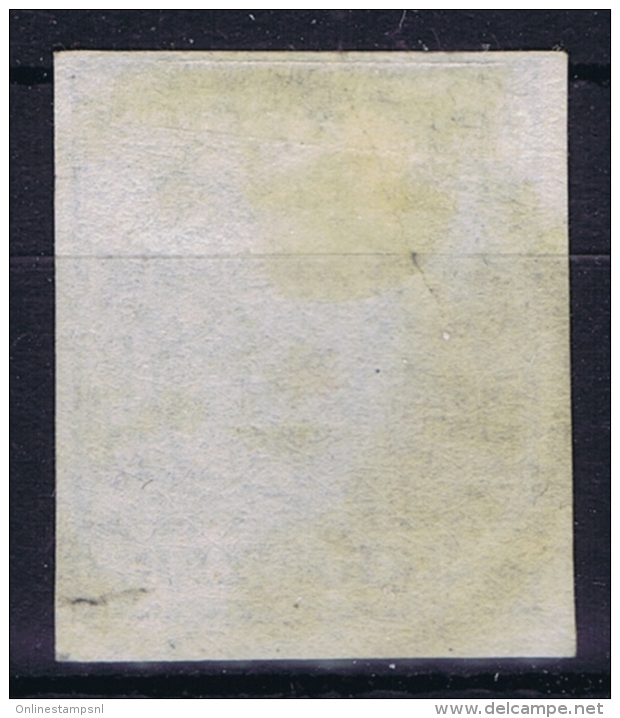 Osterreich:  Mi. 2 Yb Grau Schwartz  Obl./Gestempelt/used - Used Stamps