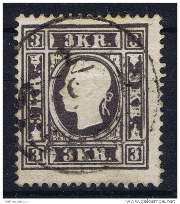 Osterreich:  Mi. 11 I  Obl./Gestempelt/used  1858 - Gebraucht