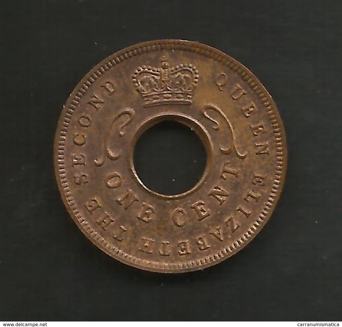 EAST AFRICA - 1 CENT (1956) ELIZABETH II - Colonie