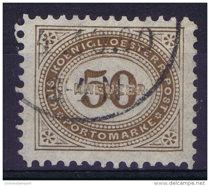 Osterreich Mi 9 Porto Used / Obl. 1894 - Portomarken