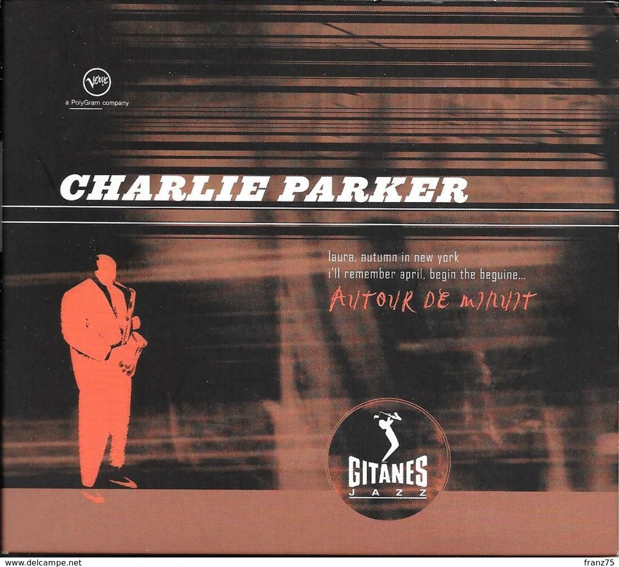 Charlie PARKER-"Autour De Minuit"-compilation Verve 1990-TBE - Jazz