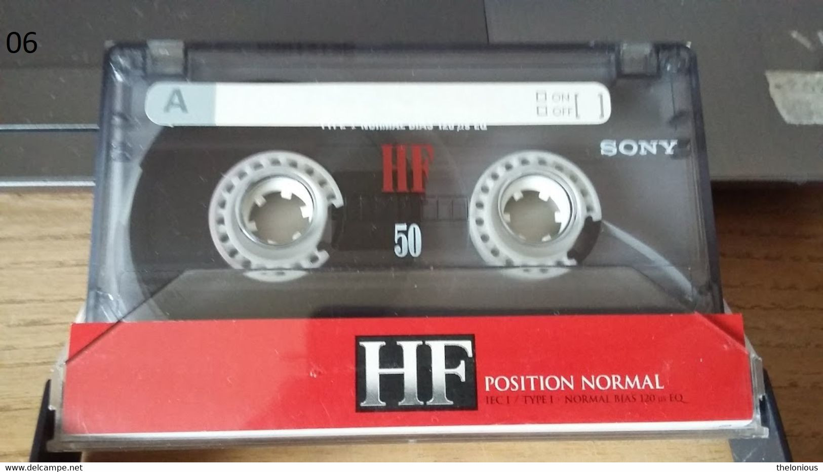 # Audiocassetta SONY HF 50 Usata Per Una Sola Registrazione (06) - Cassette