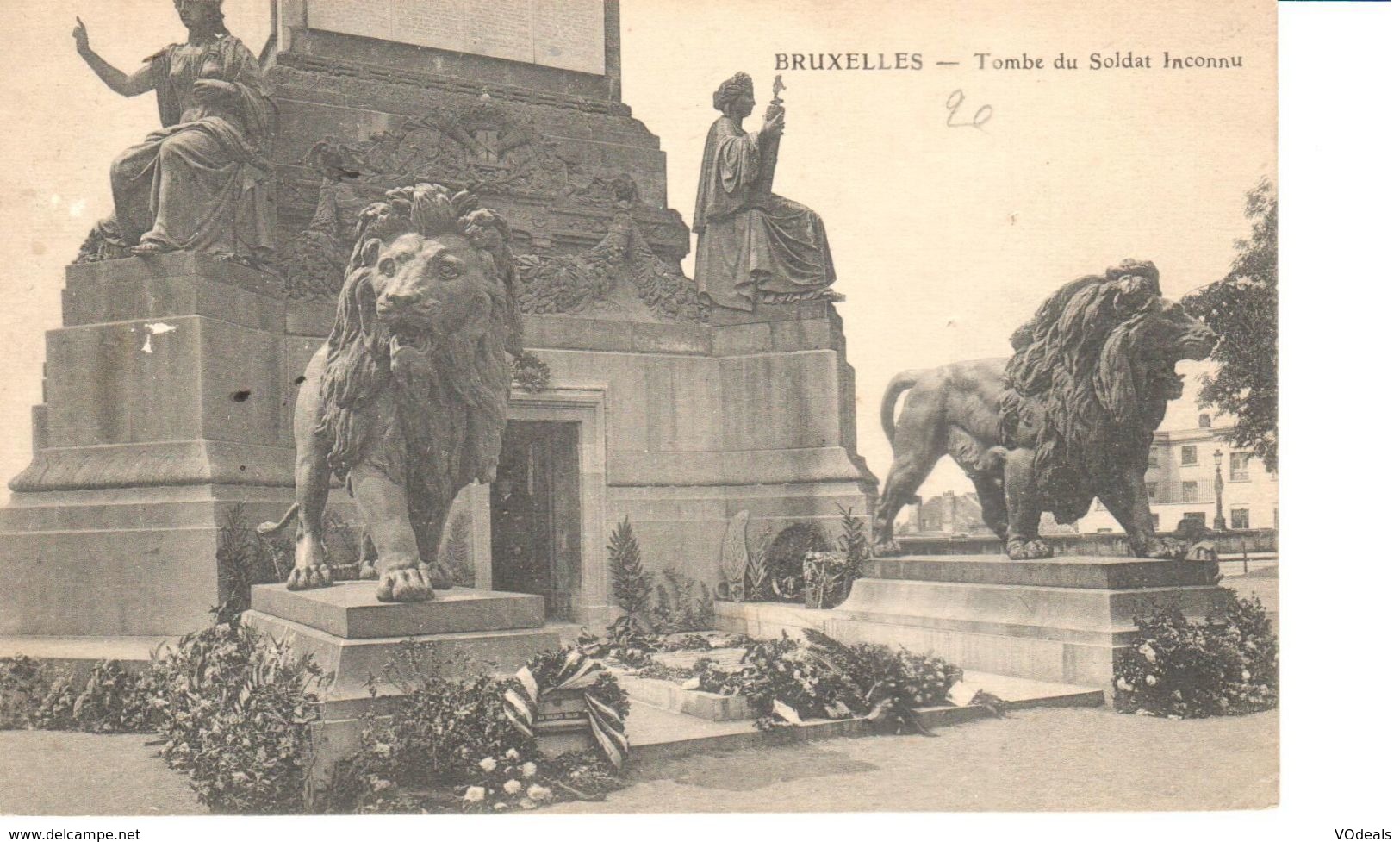 Bruxelles - CPA - Brussel - Tombe Du Soldat Inconnu - Prachtstraßen, Boulevards