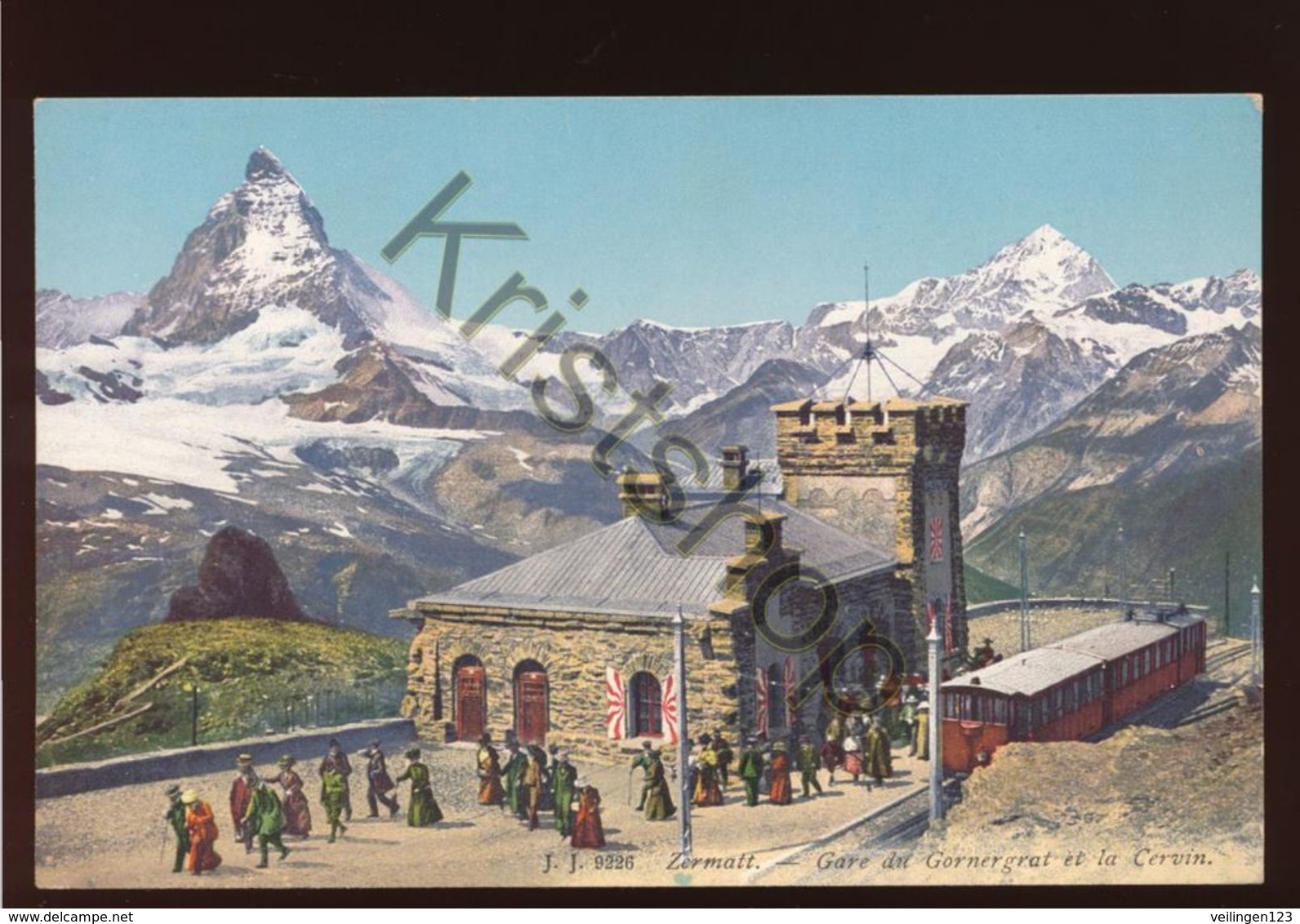 Zermatt - Gare Du Gornergrat Et La Cervin  [FG 008 - Matt