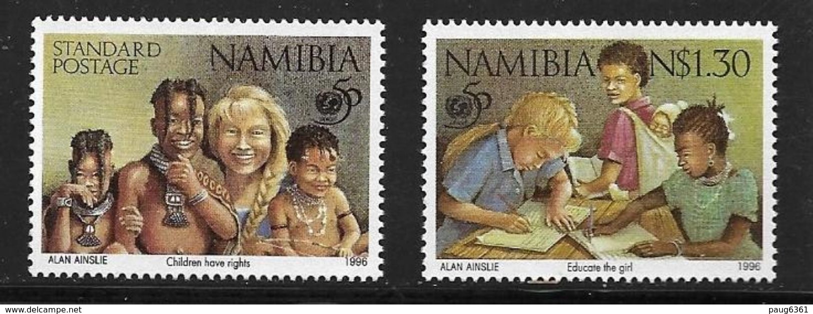 NAMIBIE 1996 UNICEF  YVERT N°  NEUF MNH** - Namibie (1990- ...)