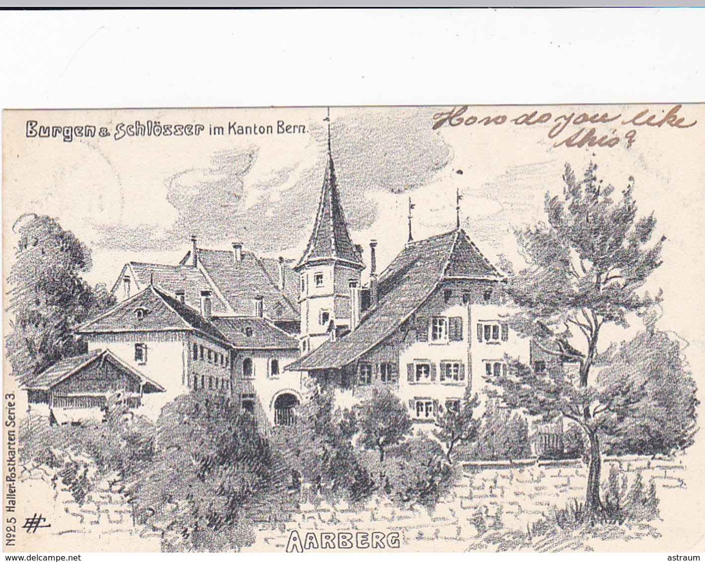 Cpa (litho) -sui-aarberg--verlag Haller Postkarten N°25 Serie 3 - Aarberg