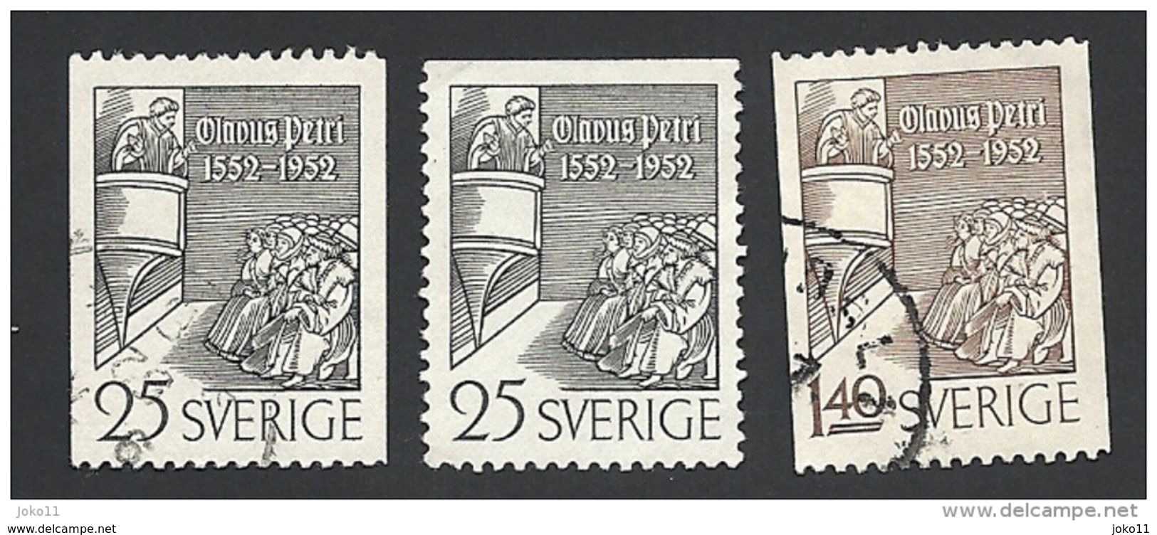 Schweden, 1952, Michel-Nr. 367-368 C+D, Gestempelt - Gebraucht