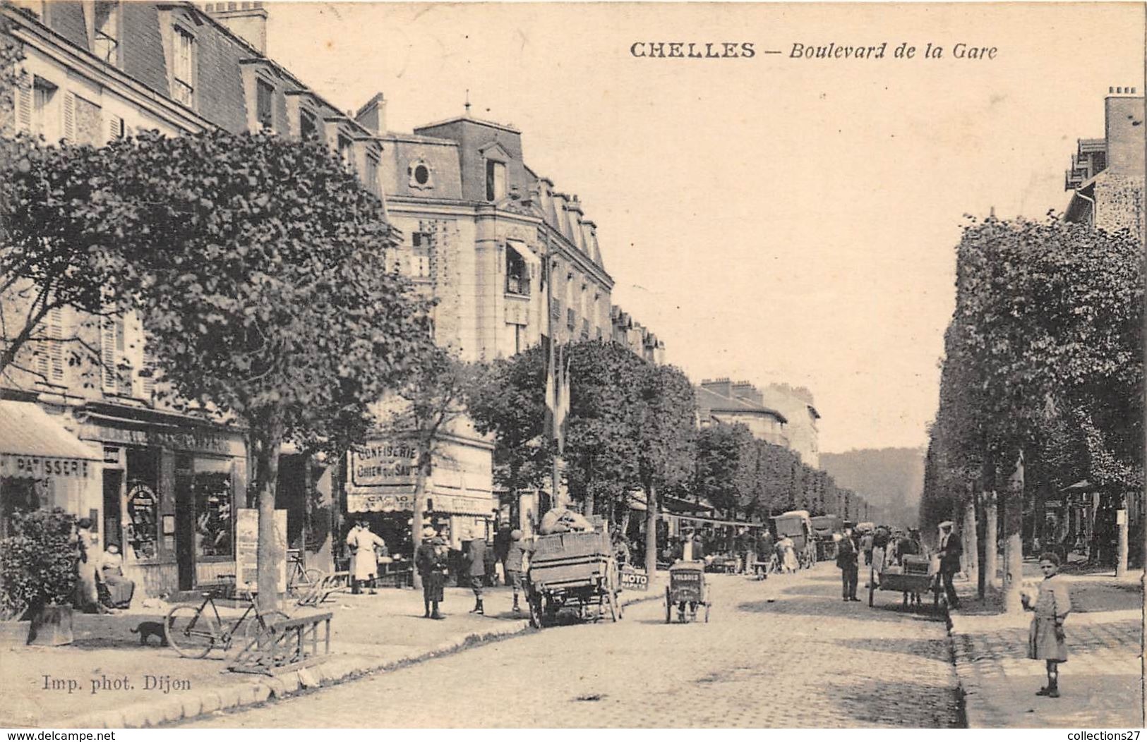 77-CHELLES- BLD DE LA GARE - Chelles