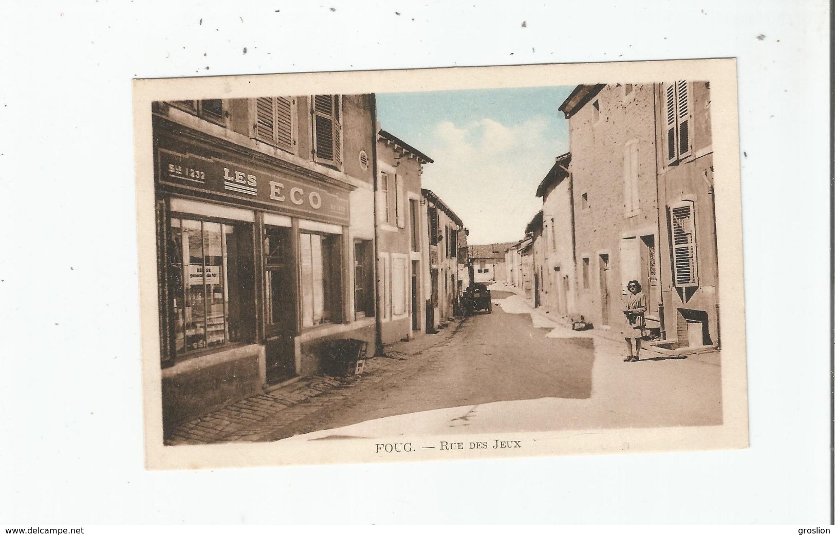 FOUG (54) RUE DES JEUX (MAGASIN LES ECO) - Foug