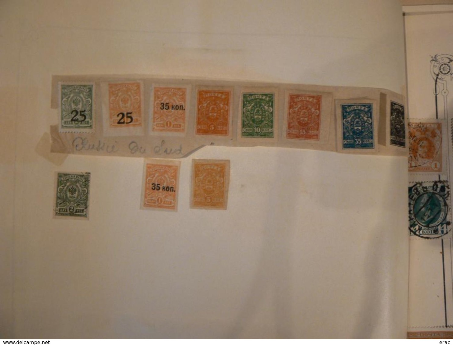 Russie / URSS - Timbres Anciens - Collections (sans Albums)