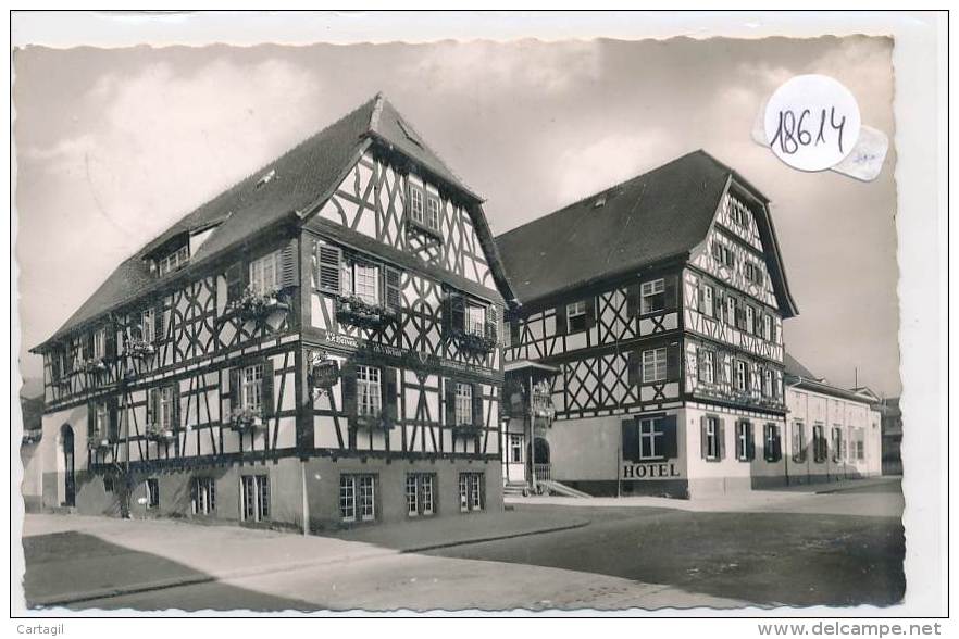 CPM  -18614- Allemagne -Oberkircch - Hotel Obere Linde - Oberkirch