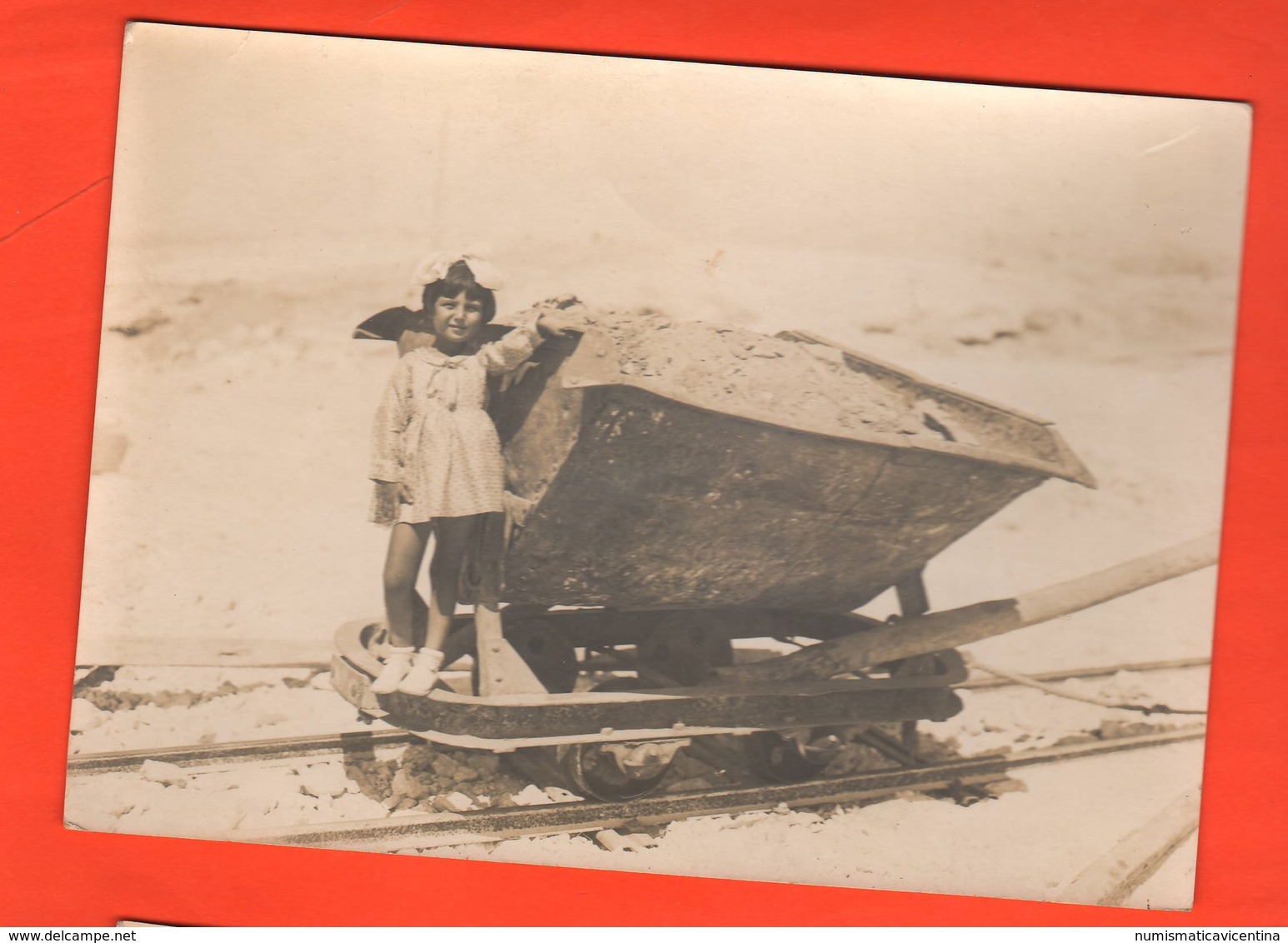 Tobruch Tobruk Tobruq Bambina Foto Con Dedica 1928 Italiani In Libia - Lieux