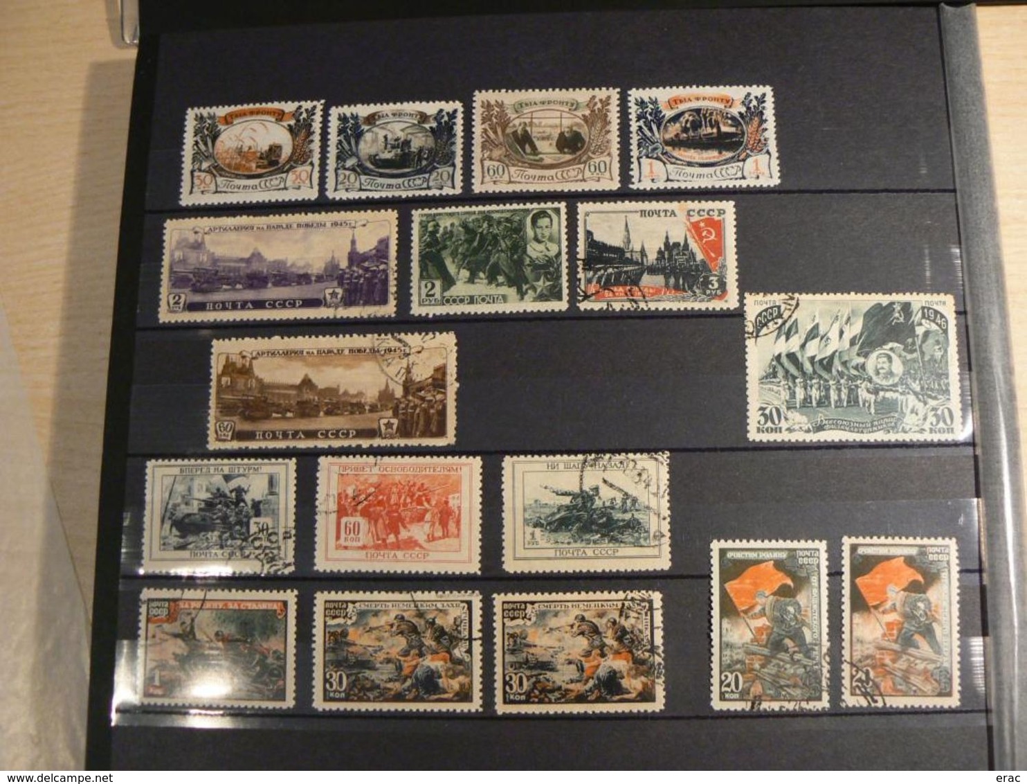 Russie / URSS - Stock et collection (des séries complètes) - Neufs **, * et oblitérés - Cote +++