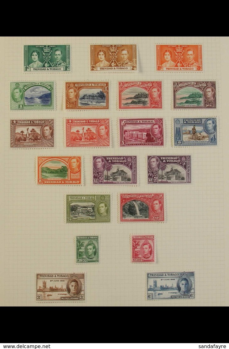 BRITISH COMMONWEALTH COLLECTION A Clean And Attractive Collection On Pages, Mostly Fine Mint King George VI And Early QE - Andere & Zonder Classificatie