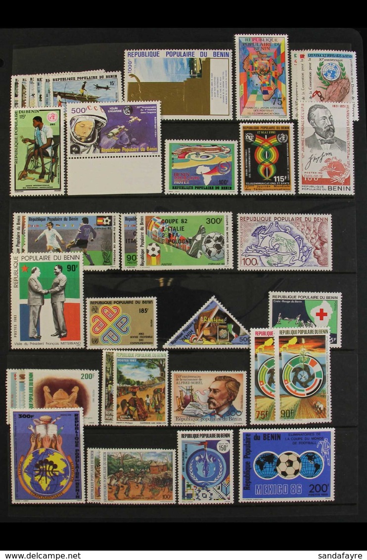 1976-1999 SUPERB NEVER HINGED MINT COLLECTION On Stock Pages, ALL DIFFERENT Complete Sets & Mini-sheets, Includes 1976 B - Andere & Zonder Classificatie