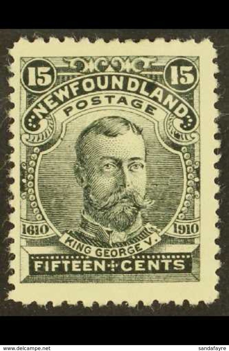 1910 15c Black KGV, Perf 12, SG 105, Very Fine Mint. For More Images, Please Visit Http://www.sandafayre.com/itemdetails - Autres & Non Classés