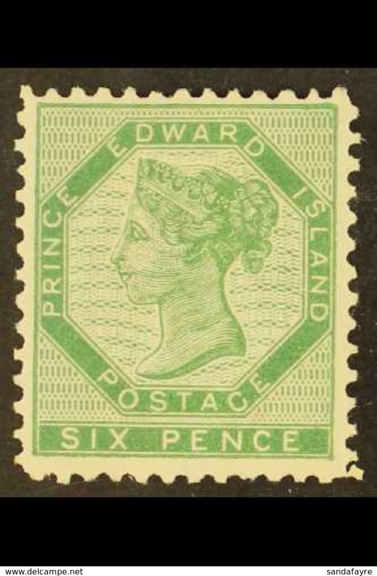 1862 6d Blue Green, Perf 11½ - 12, SG 18, Very Fine And Fresh Mint, Large Part Og. For More Images, Please Visit Http:// - Other & Unclassified