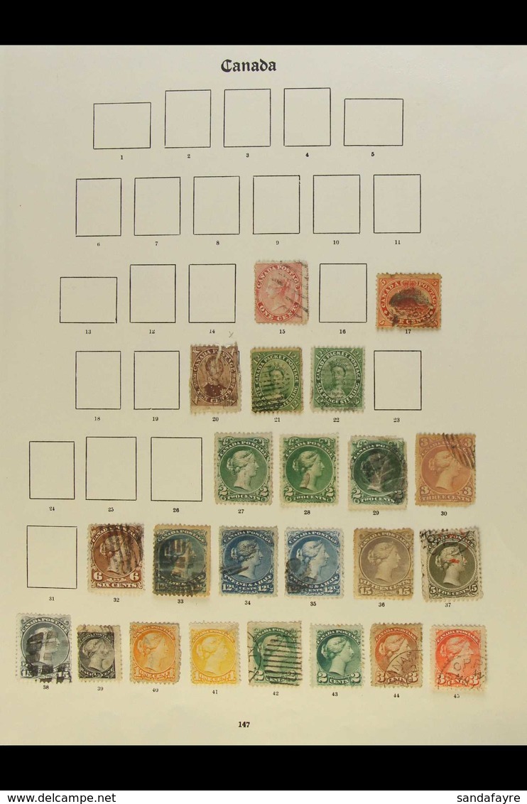 1859-1936 EXTENSIVE COLLECTION CAT £2500+ A Lovely "Old Time" Mint, Nhm & Used Collection Presented On Printed Pages. In - Andere & Zonder Classificatie