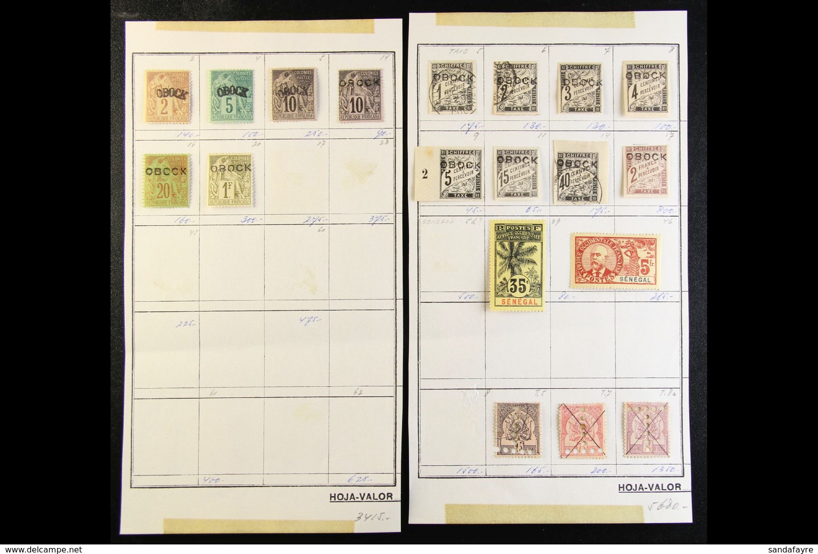 VARIOUS COLONIES - BETTER EARLY ITEMS 1859-1906 Old Time All Different Mint Or Used Group On Ancient Club Pages, Include - Other & Unclassified