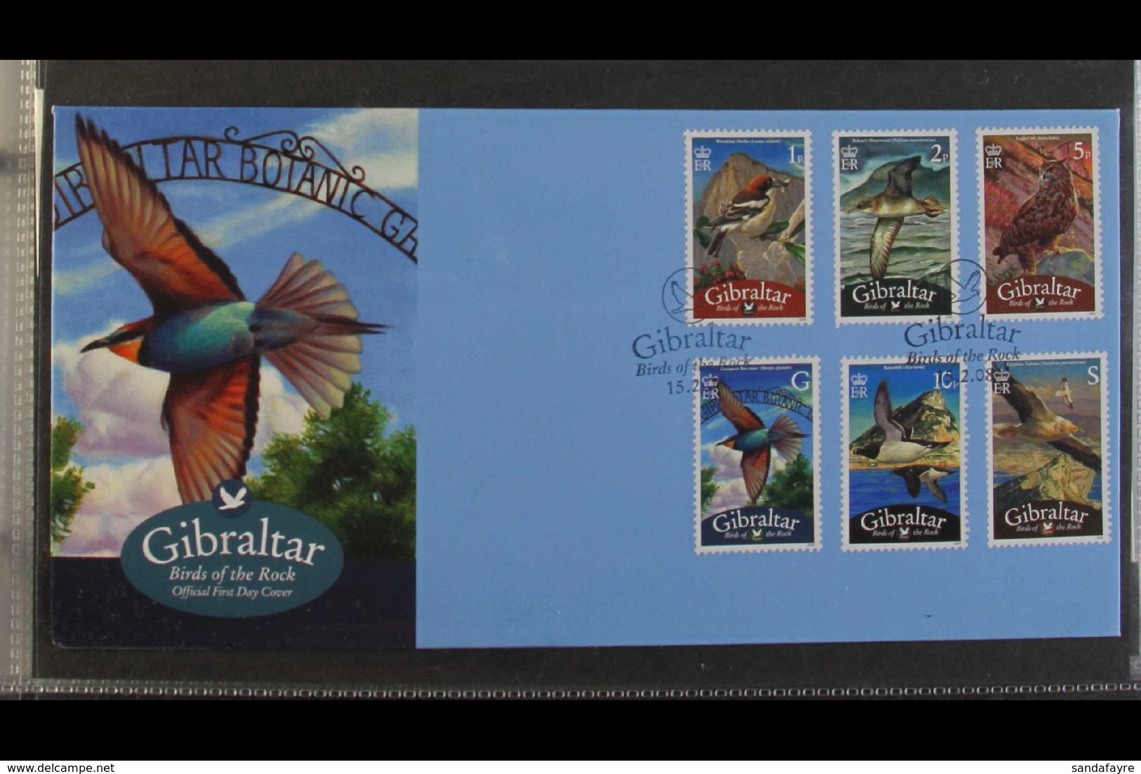 1969-2017 FIRST DAY COVER COLLECTION Presented In A Trio Of Matching "Stanley Gibbons" (Blue) Cover Albums. We See Many  - Gibraltar