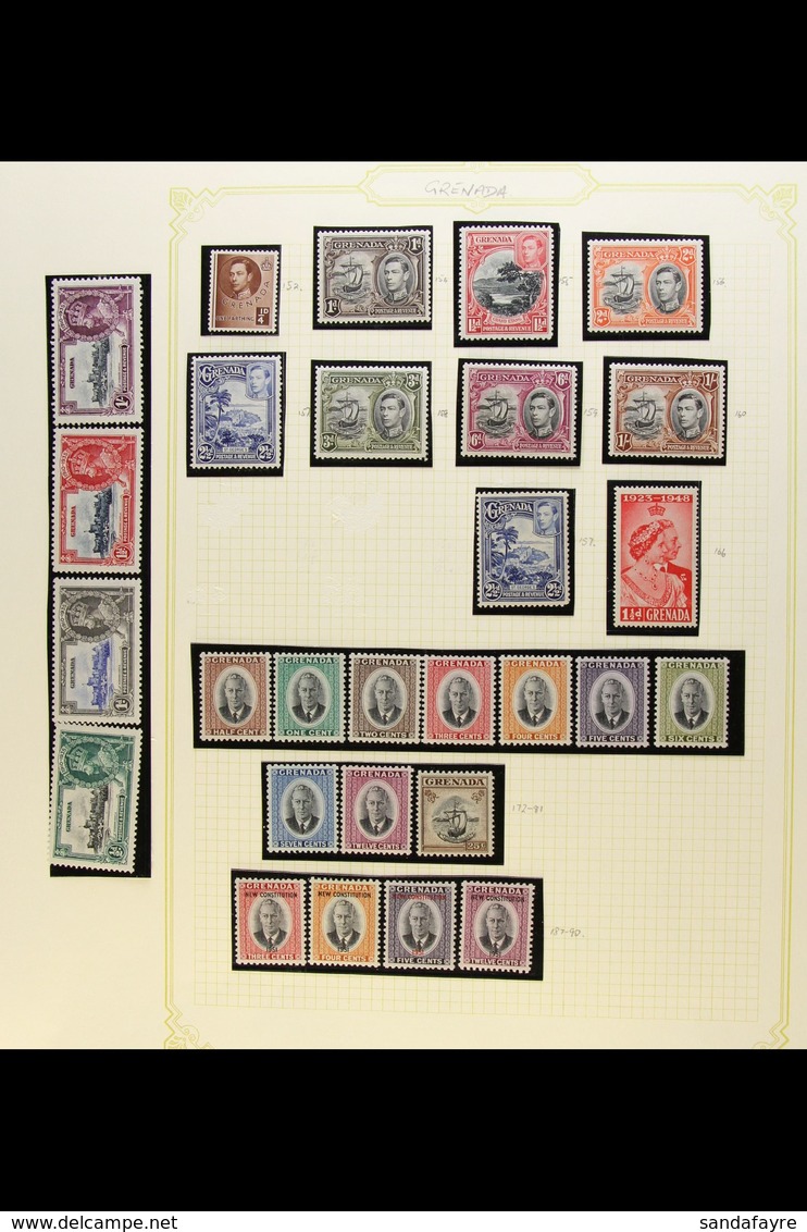 1935-74 FINE MINT COLLECTION An All Different Collection Which Includes 1935 Jubilee Set, 1938 Defins To 6d And 1s, 1970 - Grenade (...-1974)